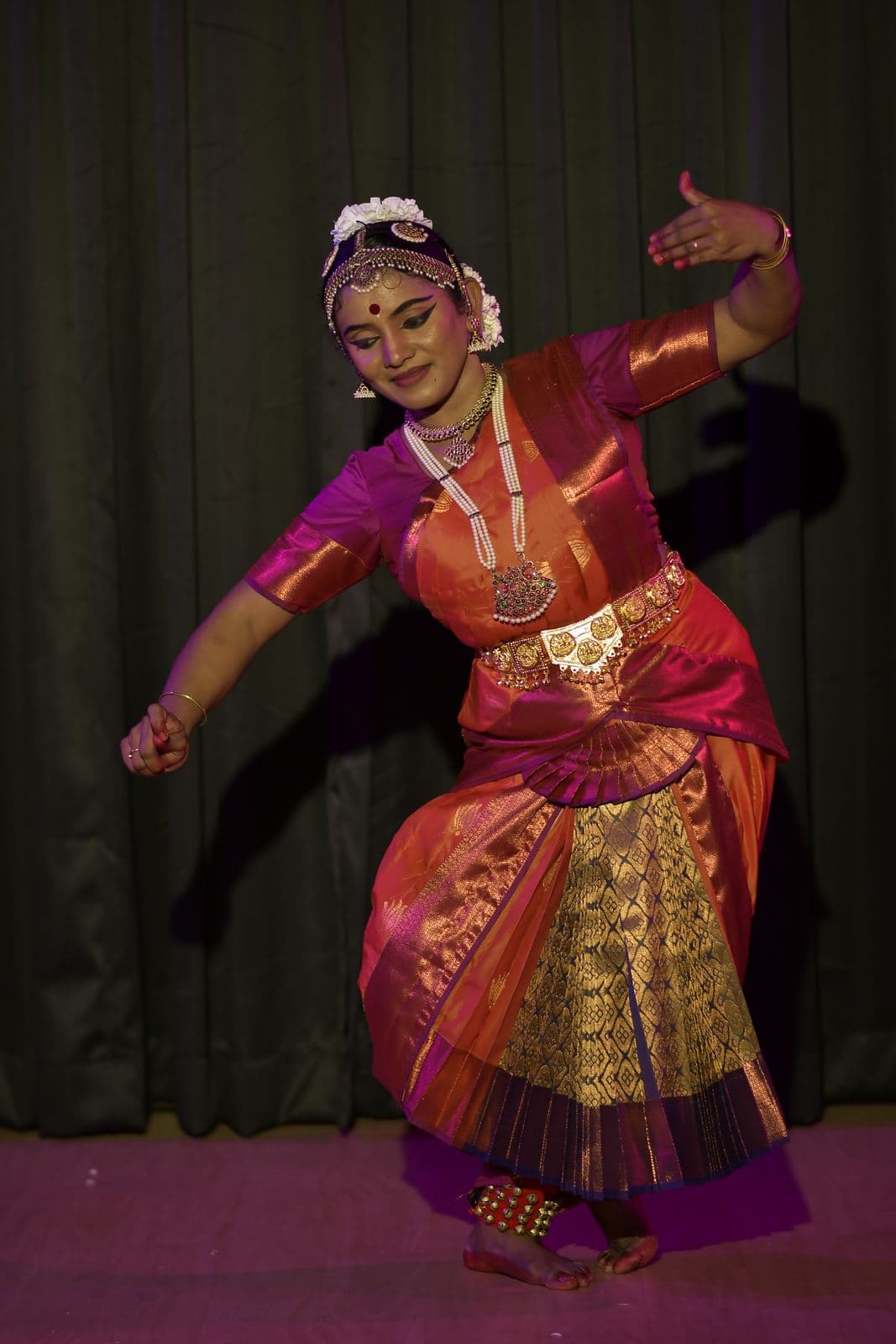 S. Kirusanthini at her Arangetram, 2024